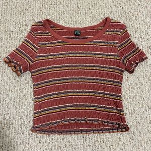 Wild Fable Striped Crop Top